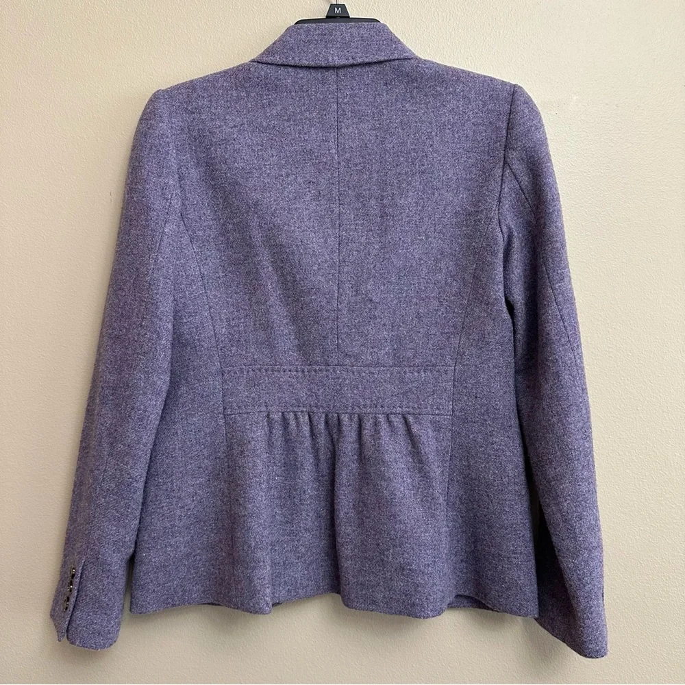 Talbots Wool Blend Blazer in Lavender Purple